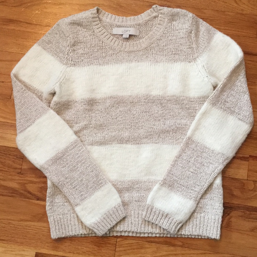 Loft striped sweater